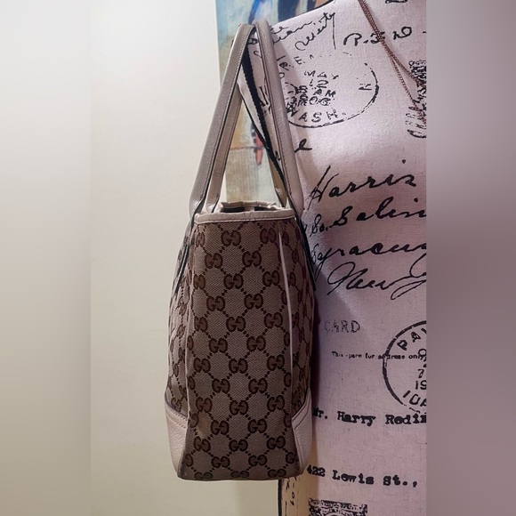 GUCCI Ribbon GG Pattern Tote - Picture 4 of 17